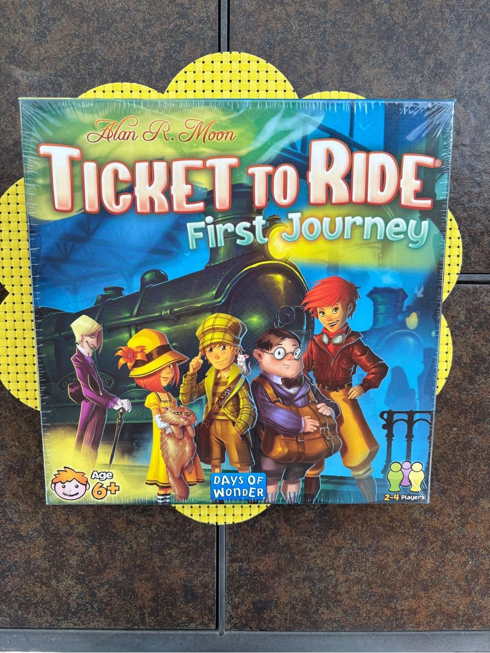 Ticket to Ride: First Journey Kids Board Game - New Factory Sealed